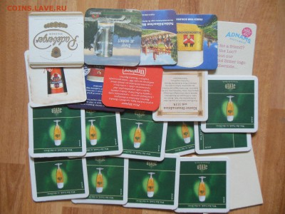 Пивные подставки, 20 шт., лот 10, до 06.12.2014 года - б10-1.JPG