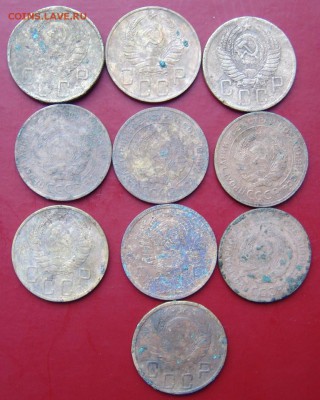 5 копеек 1926-1956 10шт - DSC06671.JPG