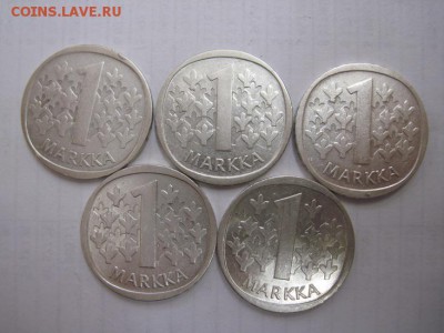 1 маркка 1964-68 серебро Финляндия до 04.12.14 - Изображение23 113