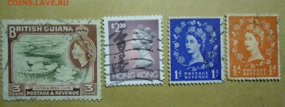 Марки Британии 19-20 век:Виктория и Георг+Британские колонии - брит колон1