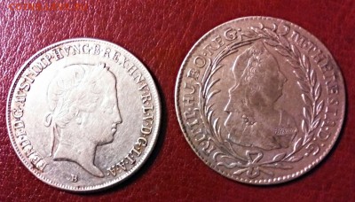 20 крейцеров 1780 г, + 20 крейцеров 1838г, Австрия + Венгрия - IMG_20141201_060720