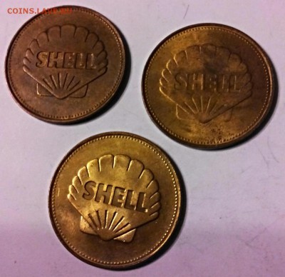 Жетоны SHELL, воздухоплавание, коллекционные. 4шт. - IMG_20141201_080631
