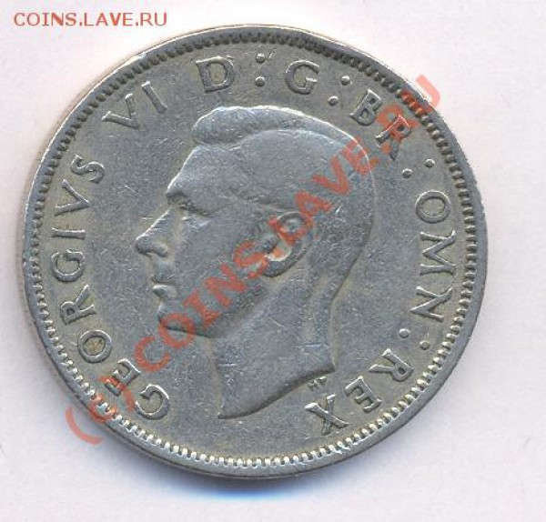 Великобритания 2 шиллинга.  1947 г До 6.05.10 г. 21-00 МСК. - 47 1