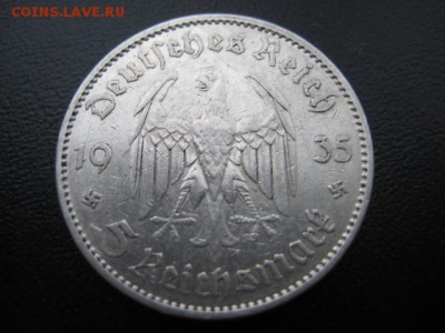 1934 Третий Рейх, 5 М, кирха, серебро,  до 08.12 в 22-10 мск - IMG_3370.JPG