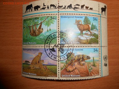 Марки ФАУНА, фикс, 9 сцепок - DSCN5016.JPG