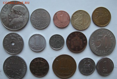 15 монет мира до 22.00 08.12.14 - аук