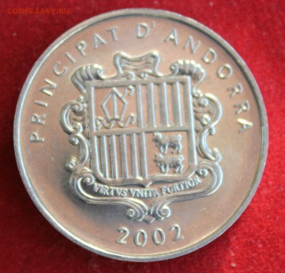 С 1руб. АНДОРРА 1с 2002г. ЛОШАДКА UNC до 8.12.14г.в 22-00 - IMG_2772.JPG