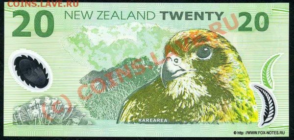 Животные на банкнотах - new_zealand_2005_20_p187b_b