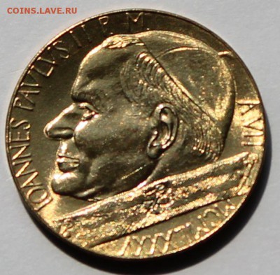 Ватикан 20 лир 1985. Тираж-86 000. РАСПРОДАЖА. - 4