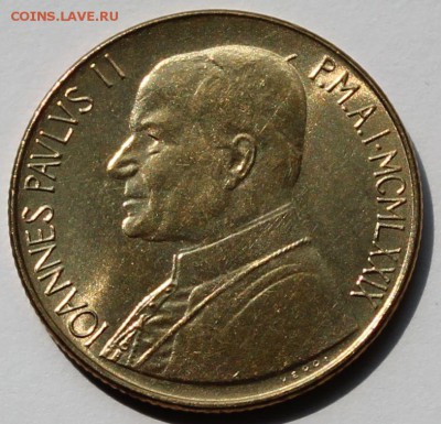 Ватикан 200 лир 1979. Тираж-170 000. РАСПРОДАЖА. - 4