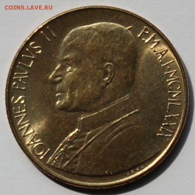Ватикан 200 лир 1979. Тираж-170 000. РАСПРОДАЖА. - 3
