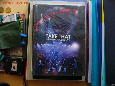 Фирменный DVD диск" Take That Beautiful World " 07.12.22:00 - P1080589.JPG