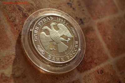 1 Рубль 1995г. Дальневосточный аист - DSC_0479_1