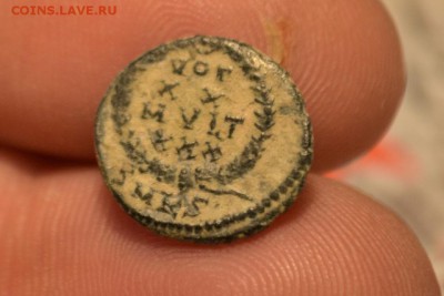 монета Римской Империи IV век от Р,Х. - CSC_0282 (2).JPG