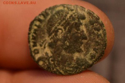 монета Римской Империи IV век от Р,Х. - CSC_0318.JPG