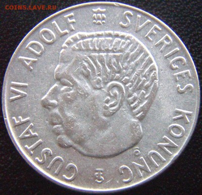 Шведская серебряная крона 1956; до 03.12_22.46мск - 8809