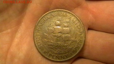 ЮАР - 1 пенни 1926 г. до 06,12,14 по МСК 22-00 - IMGA0130.JPG