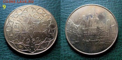 Жетоны по фиксированной цене 1-10 . ФИКС - 09. РОЖДЕСТВО 1982 г. Германия Weinachten = 60