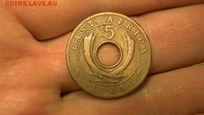 Британ восточ африка 5 центов Эдуард 8 Год:1936 до  06,12,14 - IMGA0153.JPG