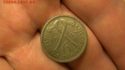 Британская южная родезия 6 пенсов - Топоры 1947 до  06,12,14 - IMGA0168.JPG