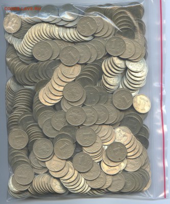 РФ. 1999 год. 1 Рубль. ММД. VF *614 шт до 08.12. в 22.30 - Coins-World-Super-Collection040