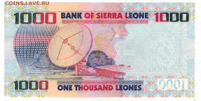 Сьерра-Леоне 1000 леоне 2010 до 08.12.14 в 22.00мск (А132) - 1-1сьл1000