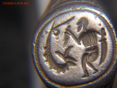 Старинная печатка серебро 16-17 век - DSCN2881.JPG