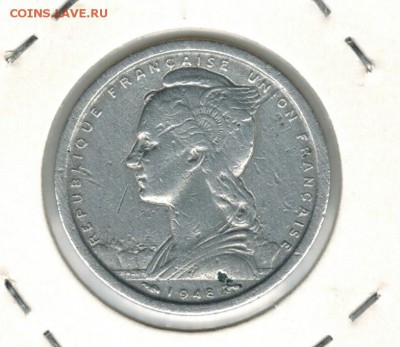 Французская африка 1 франк 1948 до 06.12.2014   22 - 1 17
