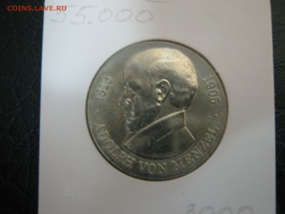 ГДР 5 марок 1980 Мензель UNC до 9.12 22:30 мск - IMG_0474.JPG