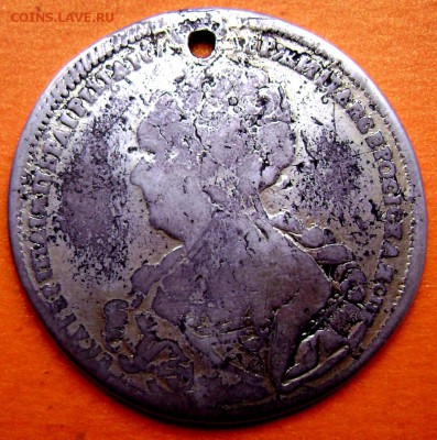 1 рубль 1725 года ( с дырой) короткий до 06.12.2014 22-00 - Изображение 4077