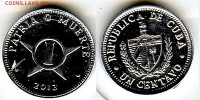 Куба. 2013 г. 1 центаво. Оптовый лот 80шт. до 09.12. в 21.30 - Coins-World-Super-Collection054