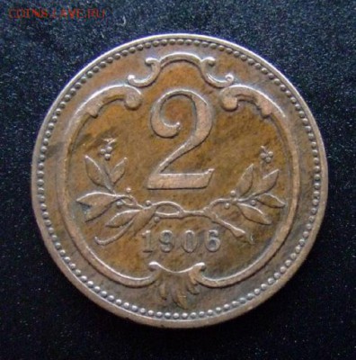 3 - Австрия 2 геллера (1906) Р