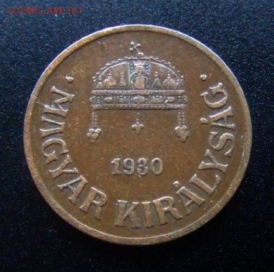 3 - Венгрия 1 филлер (1930) А