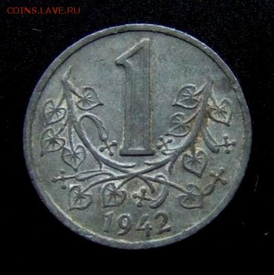 3 - Богемия и Моравия 1 крона (1942) Р