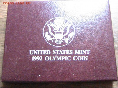 США 1$ 1992D ОЛИМПИАДА ДО 11.12.14 В 22.00МСК (А430) - IMG_2169.JPG