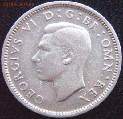 Великобритания_6 пенсов 1942. Серебро; до 06.12_22.00мск - 8973