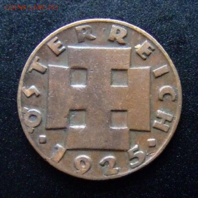 3 - Австрия 2 гроша (1925) А