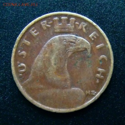 3 - Австрия 1 грош (1930) «Голова орла» А