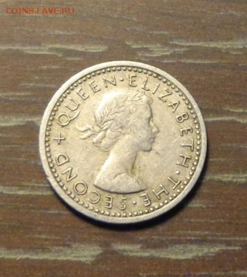 РОДЕЗИЯ И НЬЯСАЛЕНД - со 100 рублей 3 п. 1962 12.12, 22.00 - Родезия 3 пенса 2-2