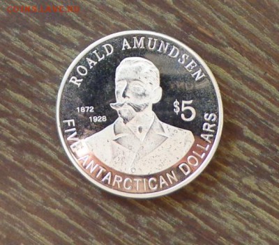 АНТАРКТИКА - с 300 рублей АМУНДСЕН, ПИНГВИН до 12.12, 22.00 - антарктика 5 долл. амундсен - 1