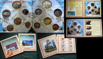 9 дек 22.00 - СЕЙШЕЛЛЫ набор 6 монет 1997-2003 в буклете BUNC = 900.JPG