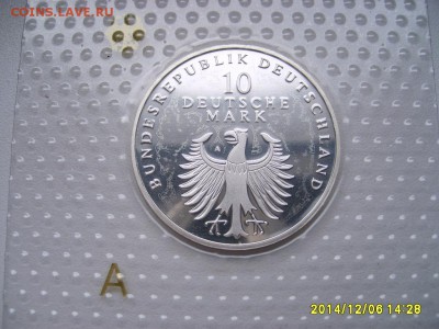 ФРГ,10 марок 1998г(А,50 лет нем.марке,блистер)!до 9.12.2014 - S6002824.JPG