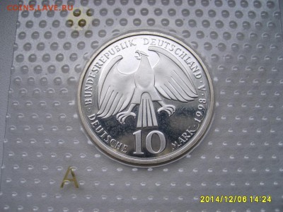 ФРГ,10 марок 1998г(А,освобождение Вестфалии)!до 9.12.2014 - S6002821.JPG