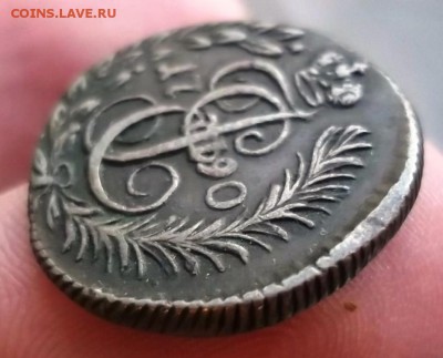 некопанные - копейка 1805 ЕМ (R) и полушка 1790 КМ (R1) - DSCF5919.JPG