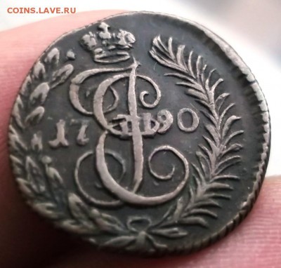 некопанные - копейка 1805 ЕМ (R) и полушка 1790 КМ (R1) - DSCF5918.JPG