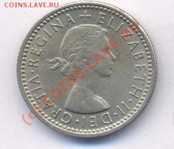 Великобритания 6 пенсов.1964 г. До 8.05.10 г. 21-00 МСК. - 64 1
