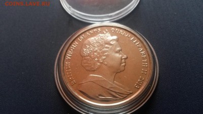 Виргинские острова 1доллар Бог Олимпа в капсуле - 20141012_130209