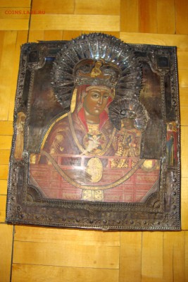 Икона в серебре 1805 год. - DSC02824.JPG