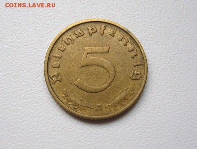 ГЕРМАНИЯ,5 пфеннигов 1938А(ал.бронза)!до 9.12.2014 - S6002885.JPG