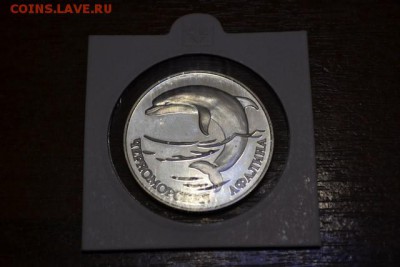 1 Рубль 1995г. Черноморская афалина - DSC_0438 (Копировать).JPG